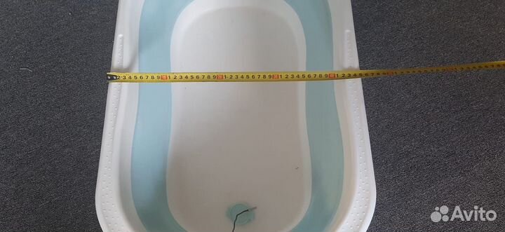 Ванночка для купания складная с термометром