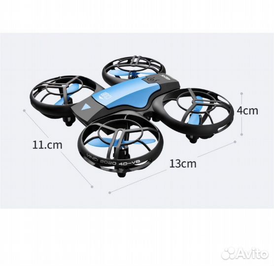 Квадрокоптер с камерой 3 аккумулятора новый