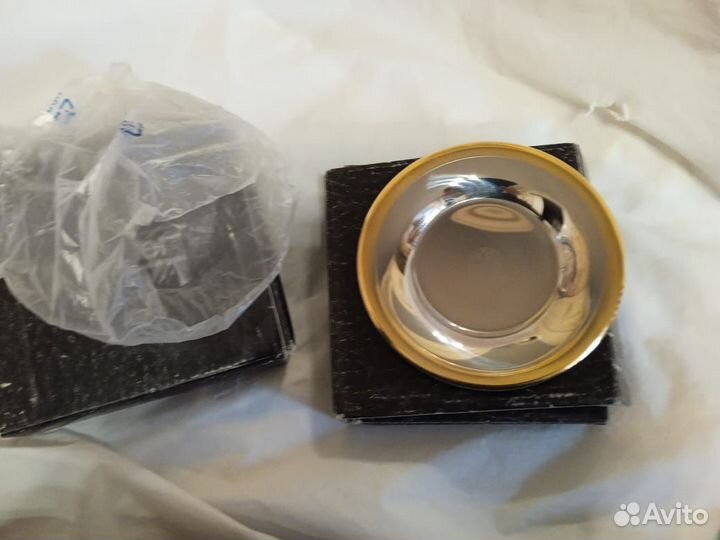 Набор Принц с частичной позолотой цептер новый