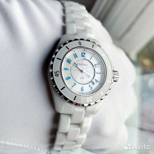 Chanel J12 Blue Light Limited Edition White Cerami