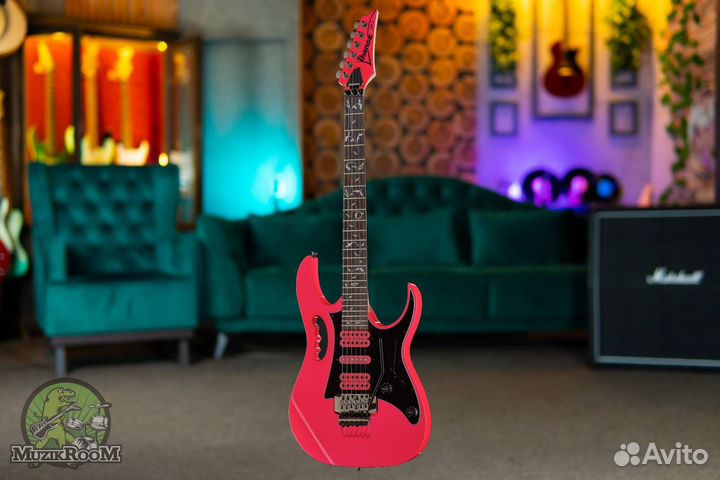 Ibanez jemjrsp-PK Steve Vai Jem Jr. Pink