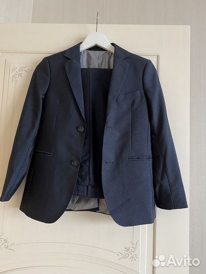 Школьный костюм для мальчика 140 синий