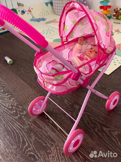 Коляска кукольная нов