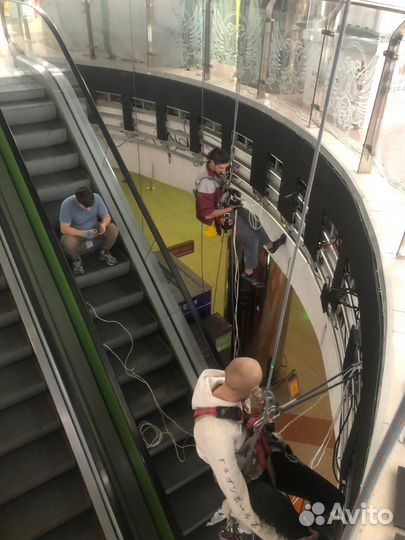 Промышленный альпинист высотные работы