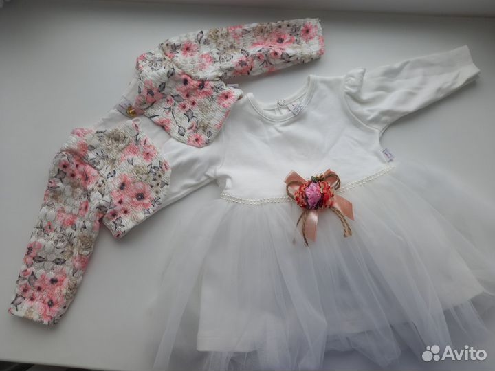 Платье для девочки 74