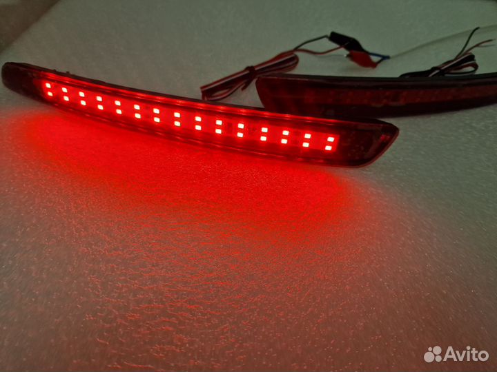 Светодиодные катафоты фонари в бампер Ford Mondeo