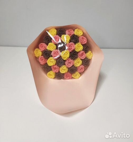 Букет - 37 Роз из Бельгийского Шоколада