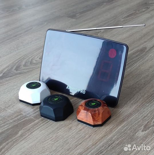 Кнопки вызова официанта Бургер и табло вызова