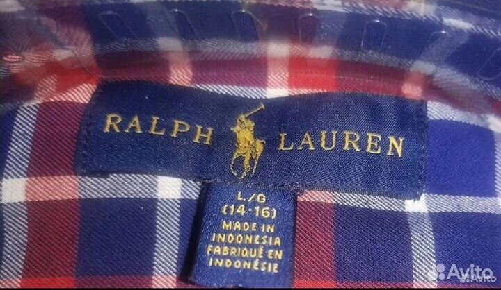 Рубашка для мальчика 158 Ralph Lauren