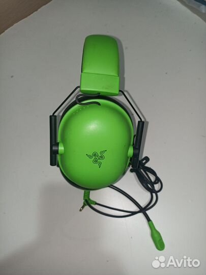Наушники Razer BlackShark V2 X зеленый