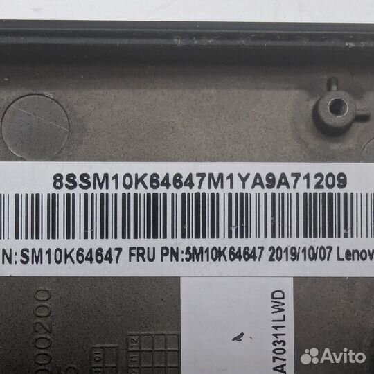 Топкейс SM10K64647, 5M10K64647, Lenovo ThinkPad X3