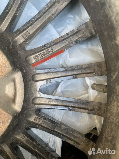 Колесо шипы в сборе на Митцу, Хенде, Киа (R16)