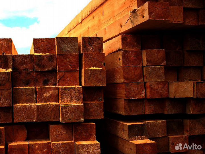 Идеальный строительный материал: брус лиственницы