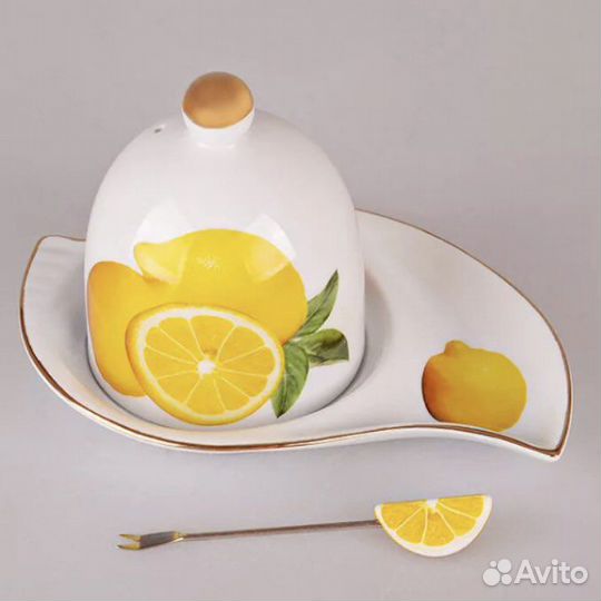 Подставка для лимона крышечка