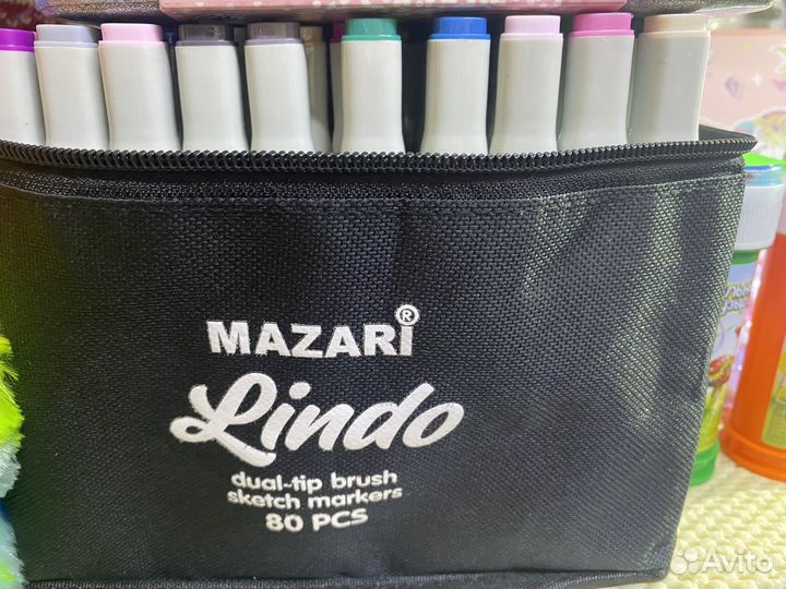 Новый набор скетч-маркеров mazari