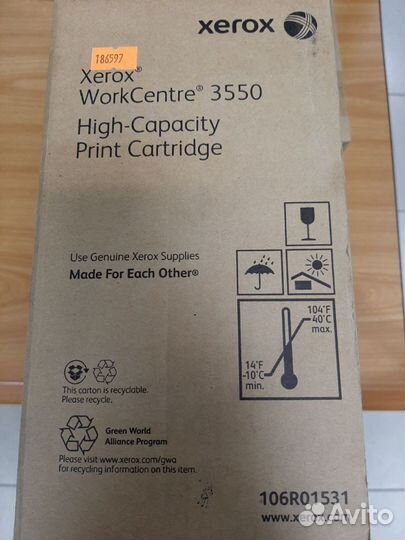 Принт-картридж xerox WC 3550 11K