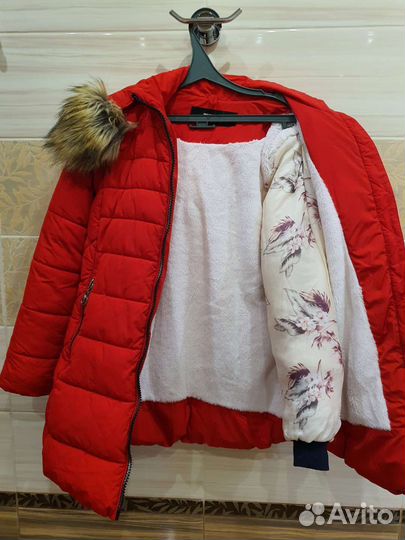 Пальто зимнее 9-13 лет