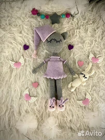 Вязанные игрушки ручной работы
