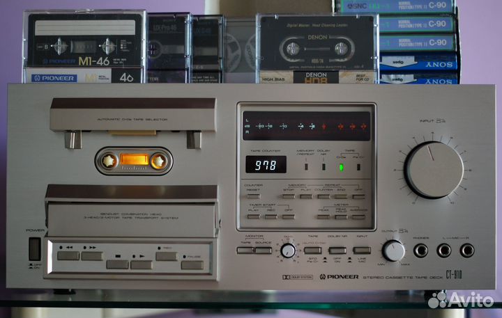 Топовая, Hi-End кассетная дека Pioneer CT-910 +