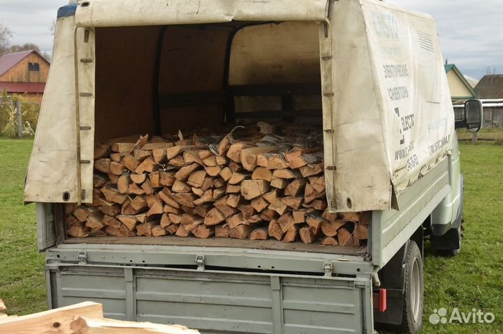 Дрова колотые