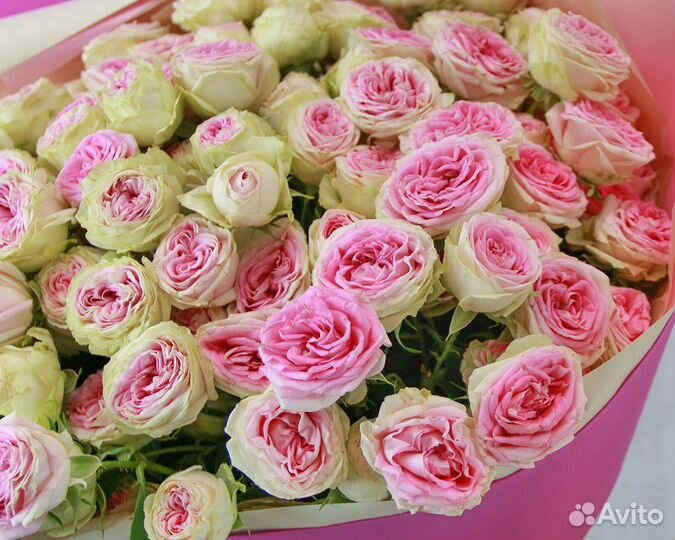 Букет цветов Розовая симфония