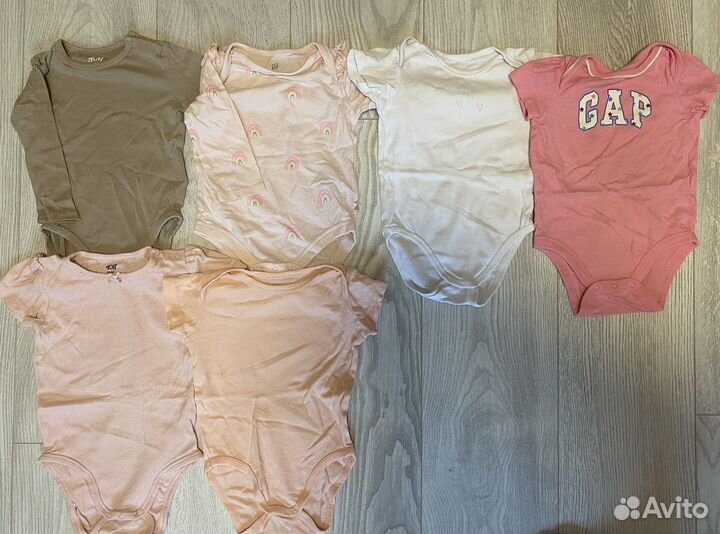 Вещи пакетом на девочку 68 74