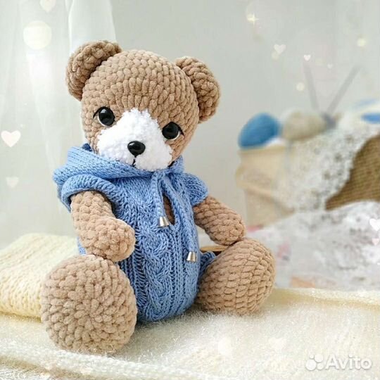 Вязаный мишка