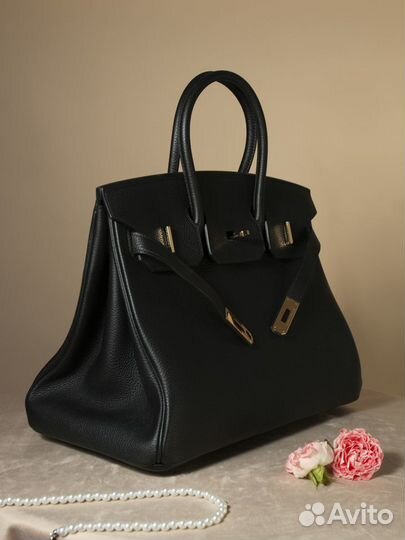 Сумка женская Hermes Birkin 30 Noir