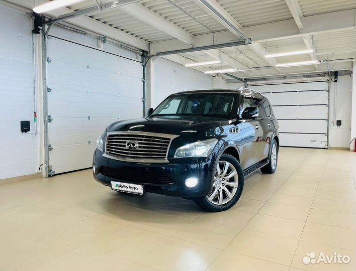 Infiniti QX80 5.6 AT, 2013, 206 000 км