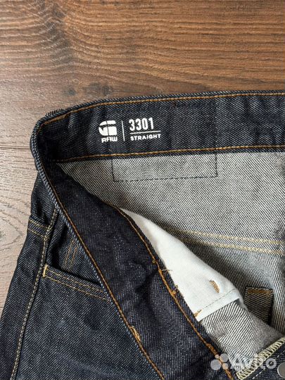 Шорты 31 G-Star RAW джинсовые 3301 Straight