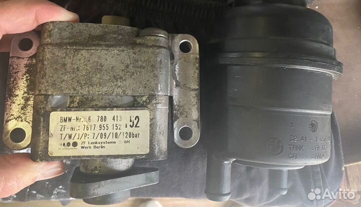 Гур бачок и насос от BMW 1 серии