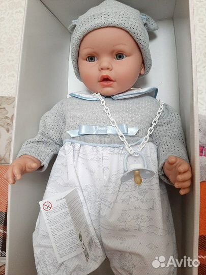 Кукла пупс испанский большой Nines D'Onil 63 см