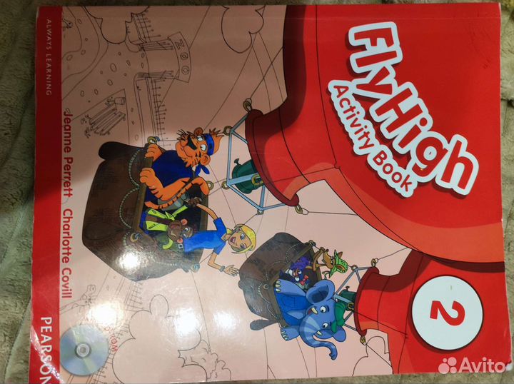 Flyhigh учебник английского 2 класс и тетрадь