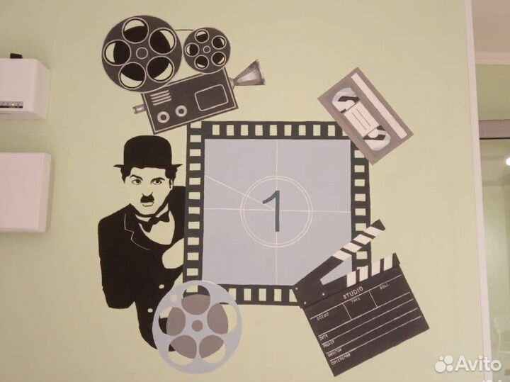 Роспись стен. Художественное оформление стен