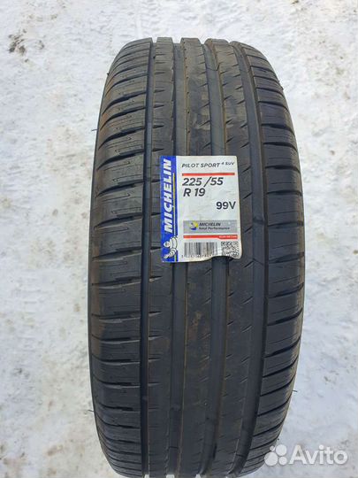 Michelin Pilot Sport 4 SUV 225/55 R19, 1 шт