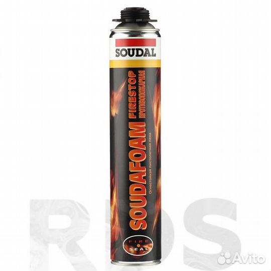Пена монтажная профессиональная огнестойкая соудал