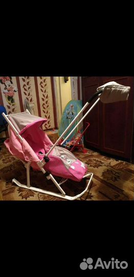 Коляска санки