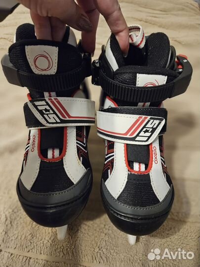 Коньки для мальчика 28р-31р раздвижные