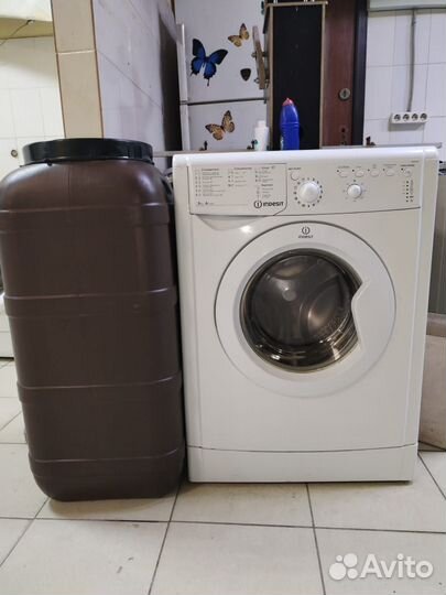 Стиральная машина с баком для сельской местности