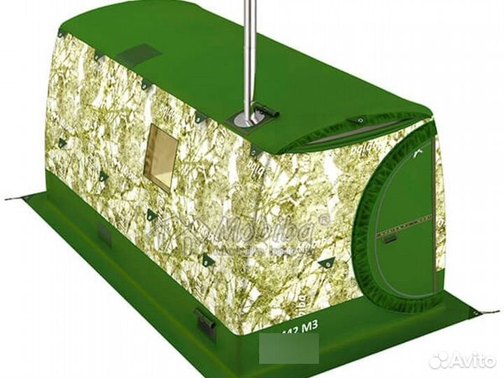 Отапливаемая зимняя палатка Мобиба «мб-442М3»