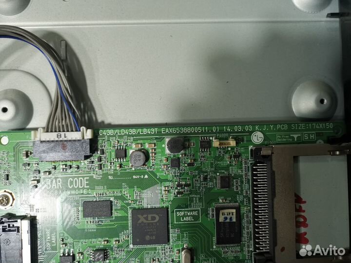 Телевизор LG 49LB629V (Разбор) (По запчастям)