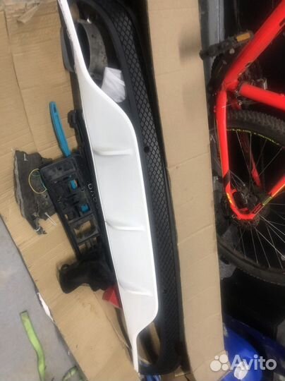 Диффузор задний amg пакет и насадки mercedes w205