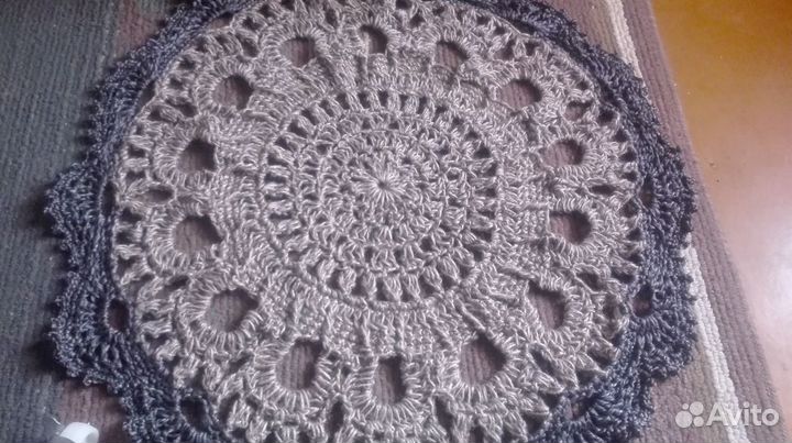 Коврик джутовый