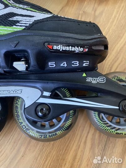 Ролики rollerblade размер 33-36,5