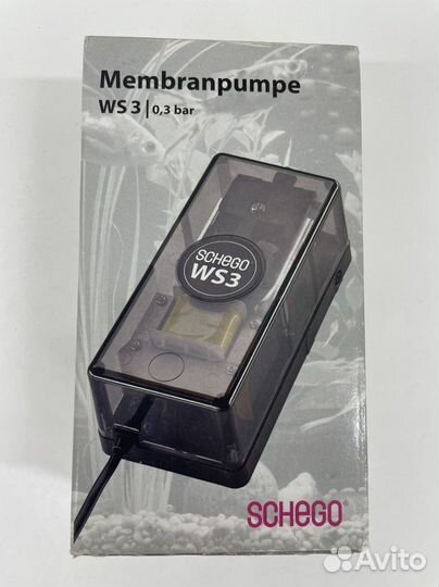 Компрессор для аквариума Schego WS3