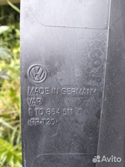 Пол багажника Touran 2003-2010