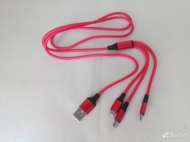 Usb кабель 3 в 1