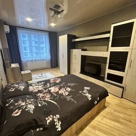 1-к. квартира, 43,5 м², 2 кровати