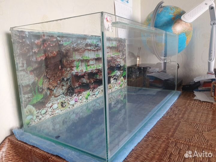 Аквариум 90 литров б/у