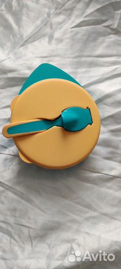 Тарелка с ложкой